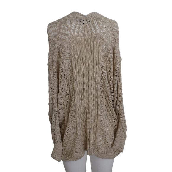 Dolce Cabo open front cardigan sweater boho size Medium - Picture 3 of 8